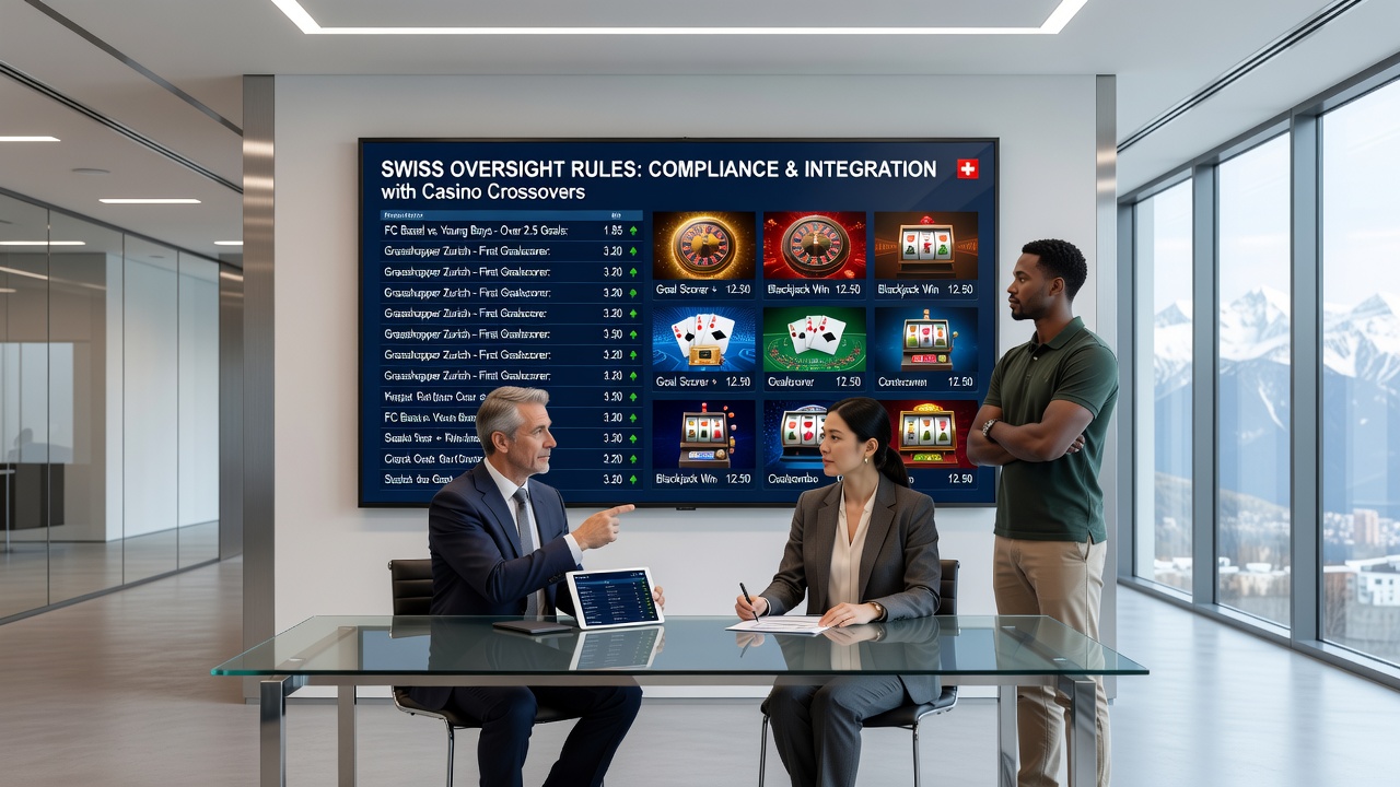 Casino crossover elements integrated with live football betting under Swiss rules