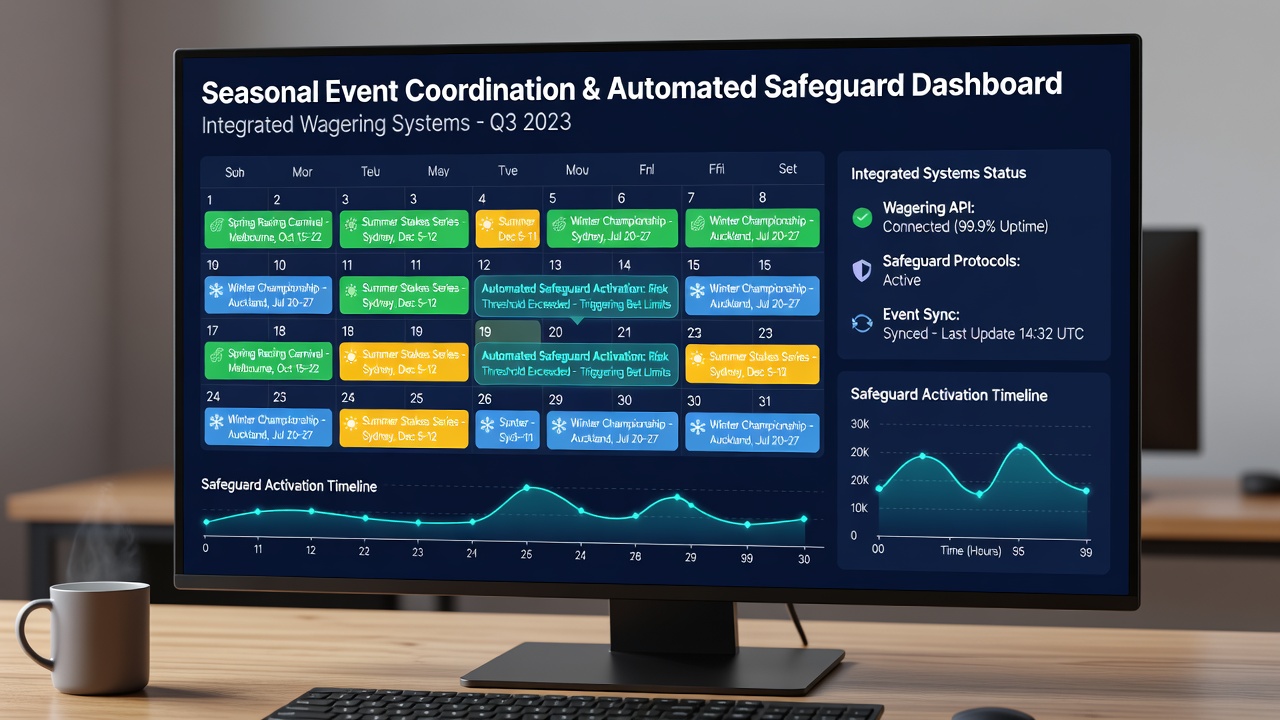 Automated safeguard systems activating across table games and wagering platforms during seasonal events